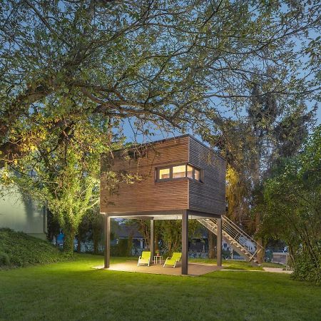 Heuchelheim-KlingenBaumhaus Im Vogelgesangアパートメント エクステリア 写真