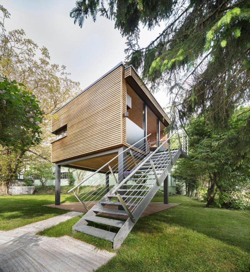 Heuchelheim-KlingenBaumhaus Im Vogelgesangアパートメント エクステリア 写真